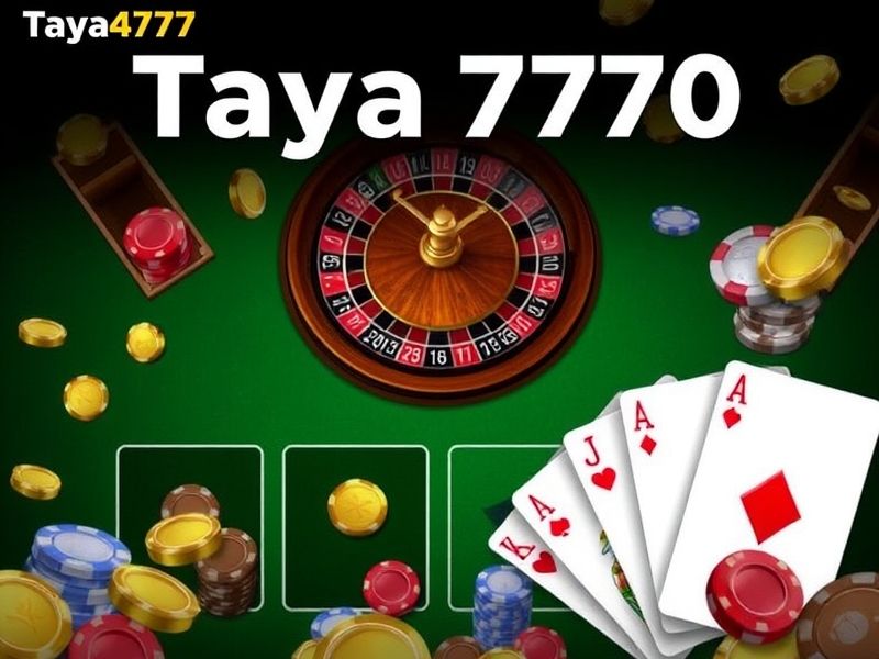 Explore taya777.org, your premier destination for high-quality online gambling. Access a wide range of real-money casino games, live dealers, and exclusive promotions. Learn about safety, game rules, and start playing today.